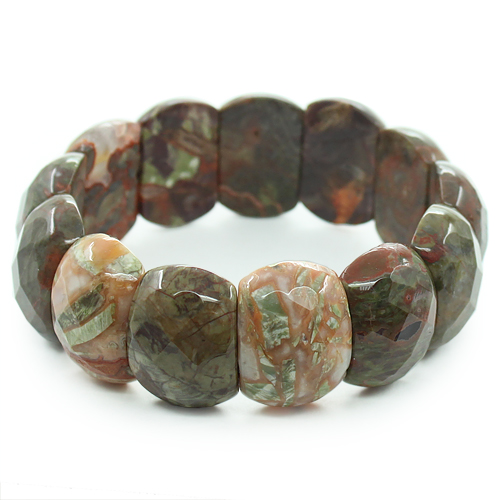 пейзажная яшма браслет